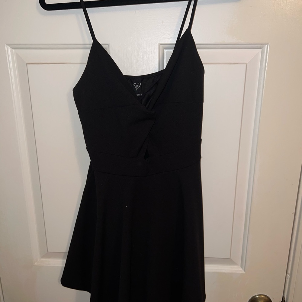Black dress (built in shorts like a romper)